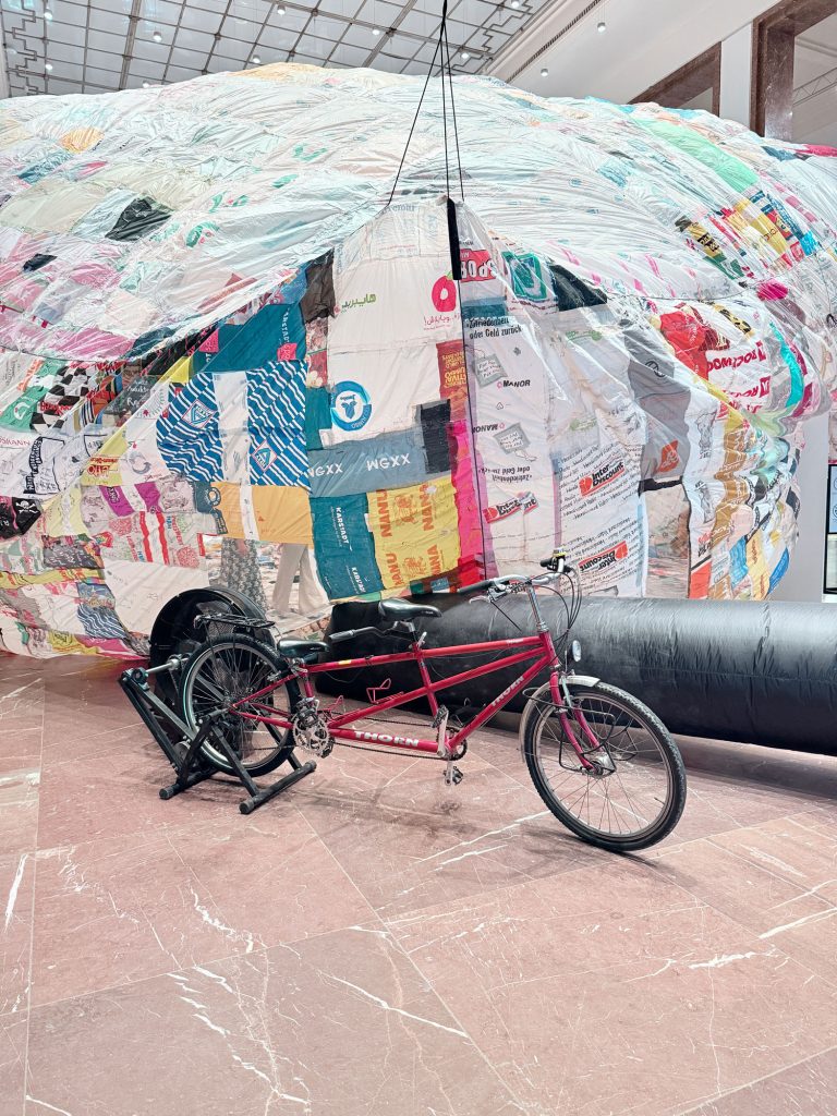 Tomás Saraceno in collaboration